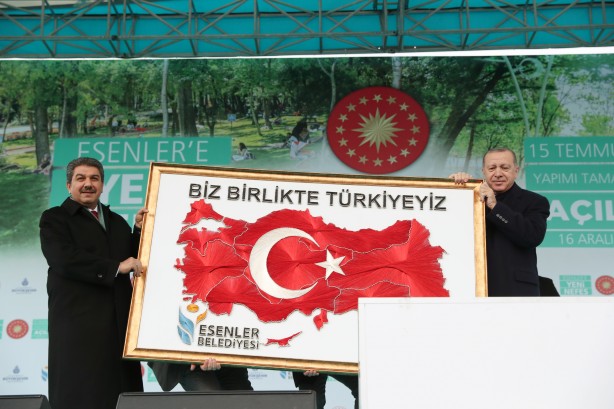 Foto - Cumhurbaşkanı Erdoğan yerinde inceledi
