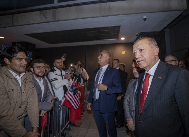 Foto - Cumhurbaşkanı Erdoğan'a ABD'de sevgi seli