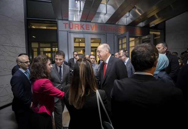 Foto - Cumhurbaşkanı Erdoğan'a ABD'de sevgi seli