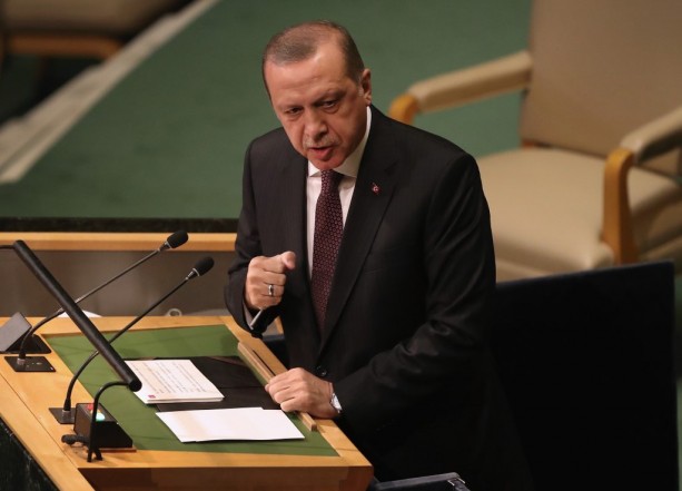 Foto - Cumhurbaşkanı Erdoğan'a BM'de yoğun ilgi