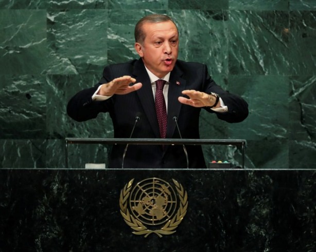 Foto - Cumhurbaşkanı Erdoğan'a BM'de yoğun ilgi