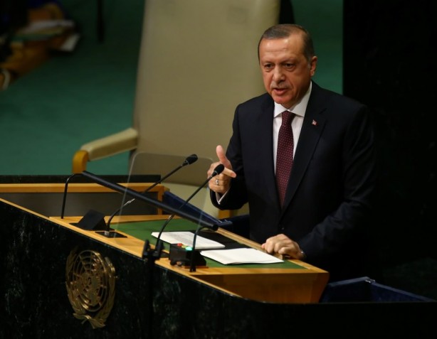 Foto - Cumhurbaşkanı Erdoğan'a BM'de yoğun ilgi