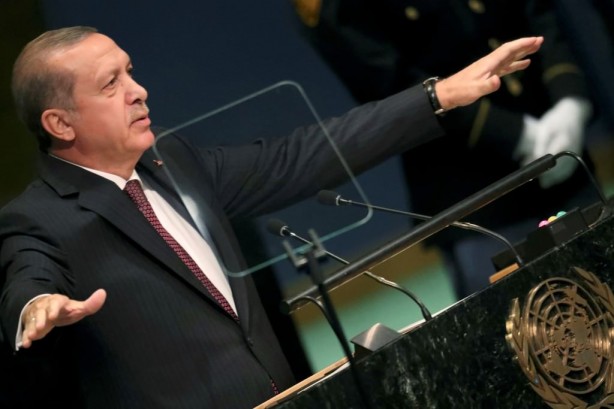Foto - Cumhurbaşkanı Erdoğan'a BM'de yoğun ilgi