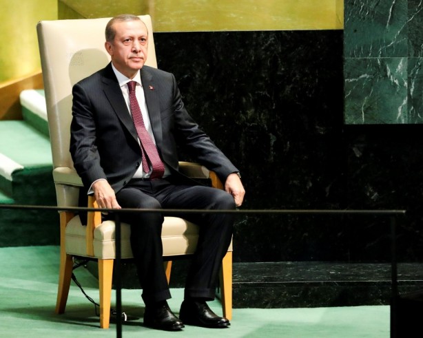Cumhurbaşkanı Erdoğan'a BM'de yoğun ilgi