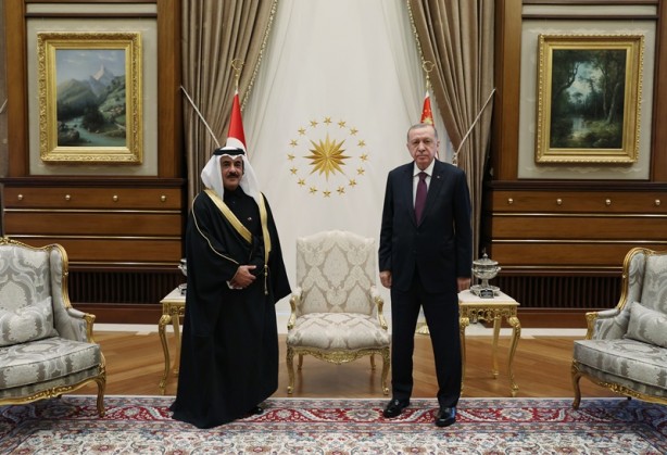 Foto - Cumhurbaşkanı Erdoğan'a güven mektubu sundu!