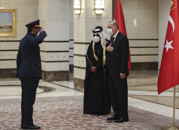 Foto - Cumhurbaşkanı Erdoğan'a güven mektubu sundu!