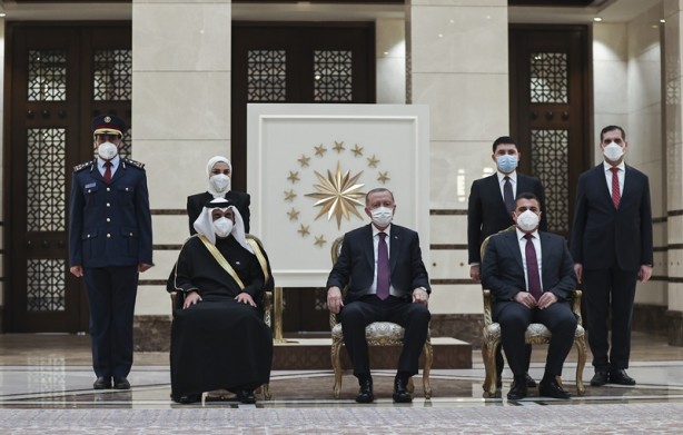 Foto - Cumhurbaşkanı Erdoğan'a güven mektubu sundu!