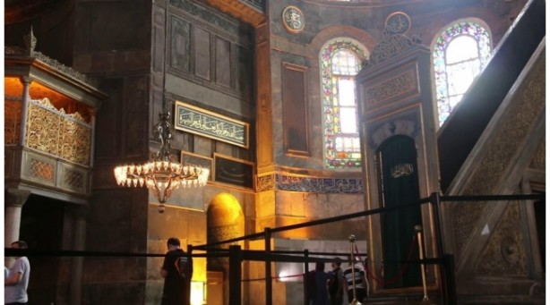 Foto - Cumhurbaşkanı Erdoğan'dan Ayasofya’ya 2 özel hediye