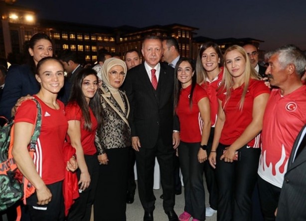 Foto - Cumhurbaşkanı Erdoğan'dan Beştepe'de 30 Ağustos Zafer Bayramı resepsiyonu