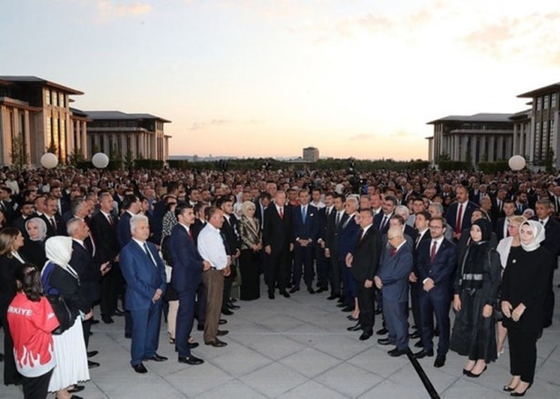 Foto - Cumhurbaşkanı Erdoğan'dan Beştepe'de 30 Ağustos Zafer Bayramı resepsiyonu