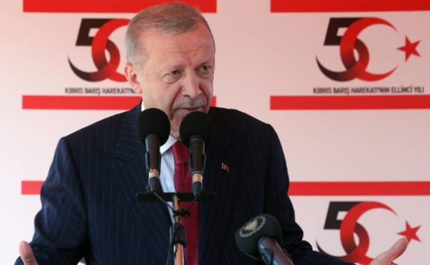 Foto - Cumhurbaşkanı Erdoğan'dan hodri meydan: Kıbrıs'a deniz üssü yaparız