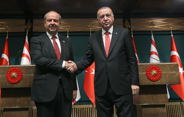 Foto - Cumhurbaşkanı Erdoğan'dan hodri meydan: Kıbrıs'a deniz üssü yaparız