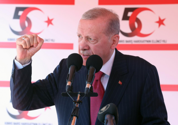 Foto - Cumhurbaşkanı Erdoğan'dan hodri meydan: Kıbrıs'a deniz üssü yaparız