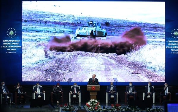 Foto - Cumhurbaşkanı Erdoğan'dan uçak gemisi müjdesi