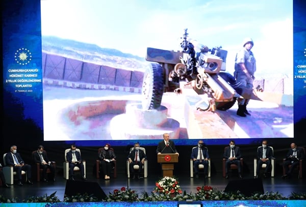 Foto - Cumhurbaşkanı Erdoğan'dan uçak gemisi müjdesi