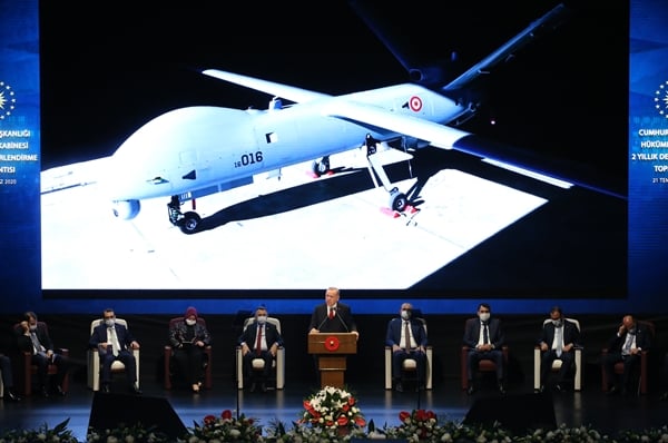 Foto - Cumhurbaşkanı Erdoğan'dan uçak gemisi müjdesi