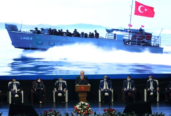 Foto - Cumhurbaşkanı Erdoğan'dan uçak gemisi müjdesi