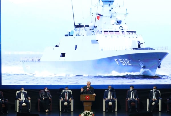 Foto - Cumhurbaşkanı Erdoğan'dan uçak gemisi müjdesi