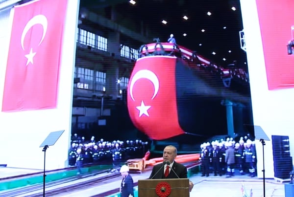 Foto - Cumhurbaşkanı Erdoğan'dan uçak gemisi müjdesi