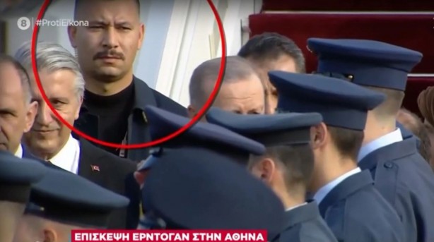 Foto - Cumhurbaşkanı Erdoğan'ın koruması Yunanistan’da gündem oldu! O detay, bir hayli dikkat çekti! Meğer… 
