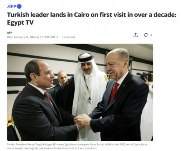 Foto - Cumhurbaşkanı Erdoğan'ın Mısır ziyareti dünya basınında! Yunan medyasından dikkat çeken yorum