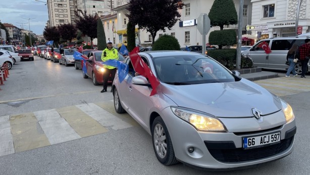 Cumhurbaşkanı Erdoğan'ın zaferi kutlanıyor