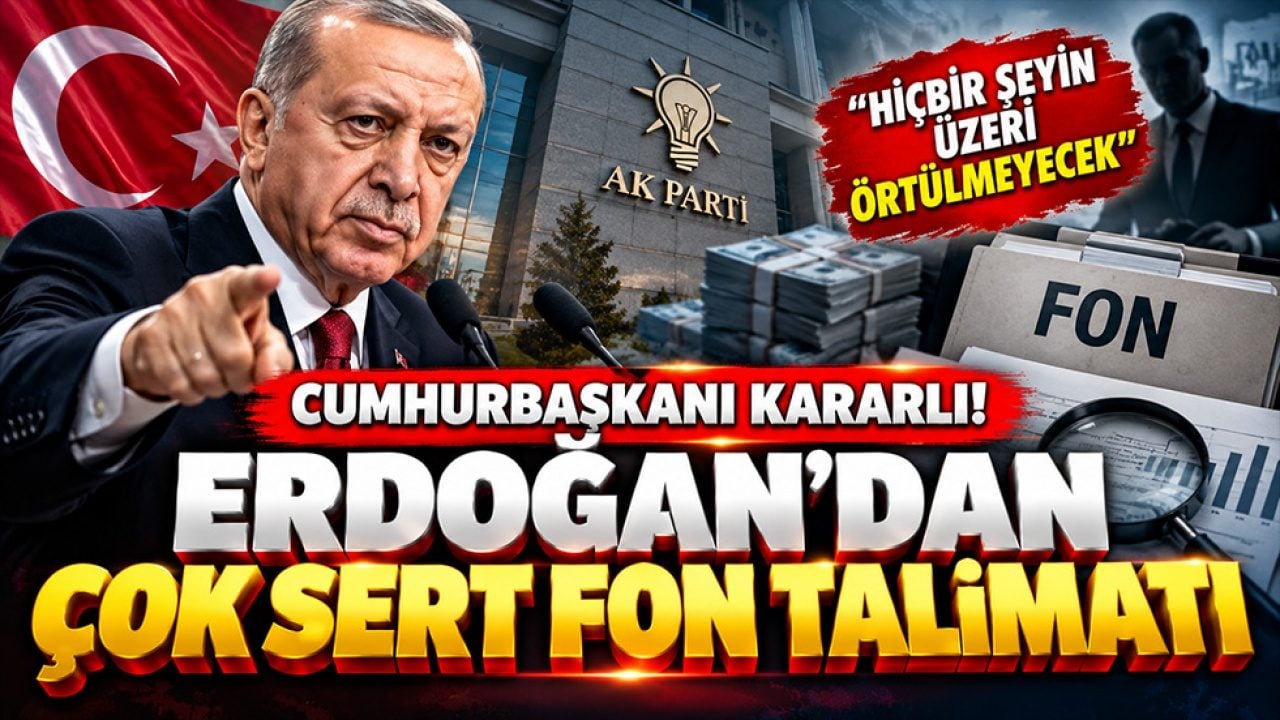Cumhurbaşkanı kararlı! Erdoğan'dan çok sert fon talimatı