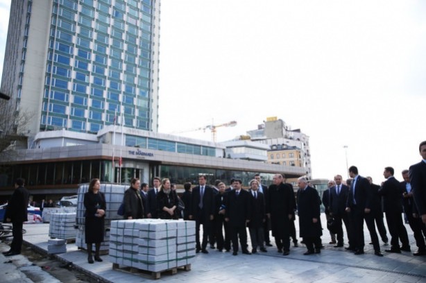Foto - Cumhurbaşkanı o pankarta kayıtsız kalmadı