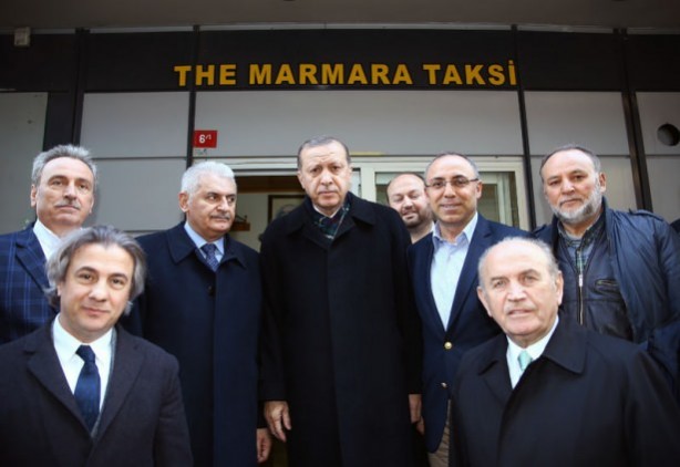 Foto - Cumhurbaşkanı o pankarta kayıtsız kalmadı