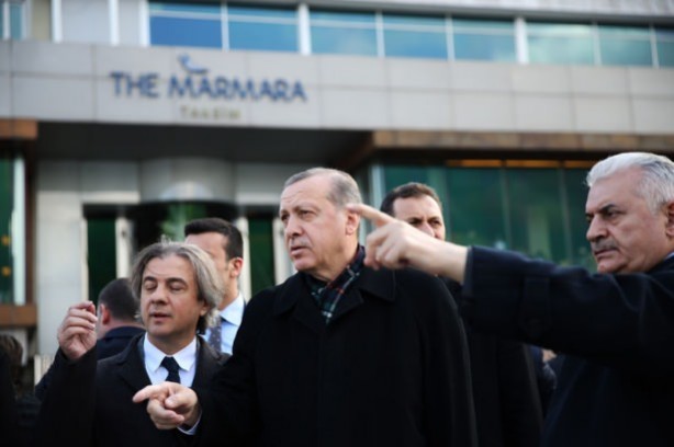 Foto - Cumhurbaşkanı o pankarta kayıtsız kalmadı