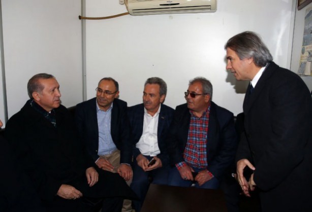 Foto - Cumhurbaşkanı o pankarta kayıtsız kalmadı