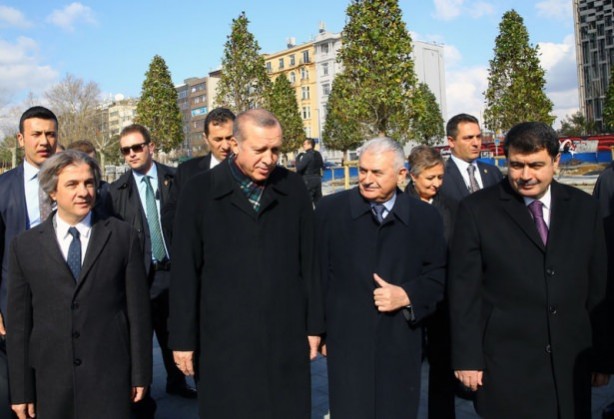 Foto - Cumhurbaşkanı o pankarta kayıtsız kalmadı