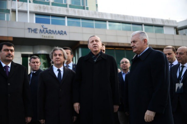 Foto - Cumhurbaşkanı o pankarta kayıtsız kalmadı