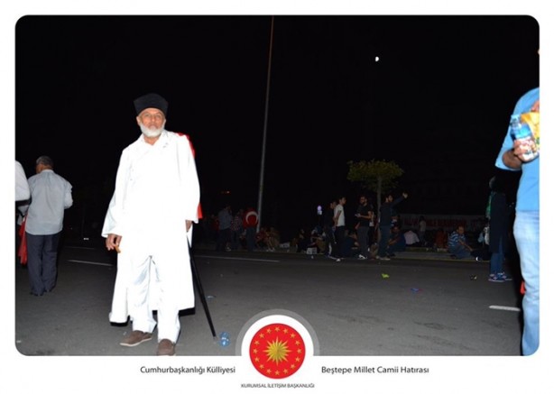 Foto - Cumhurbaşkanlığı Külliyesi'nde demokrasi nöbeti