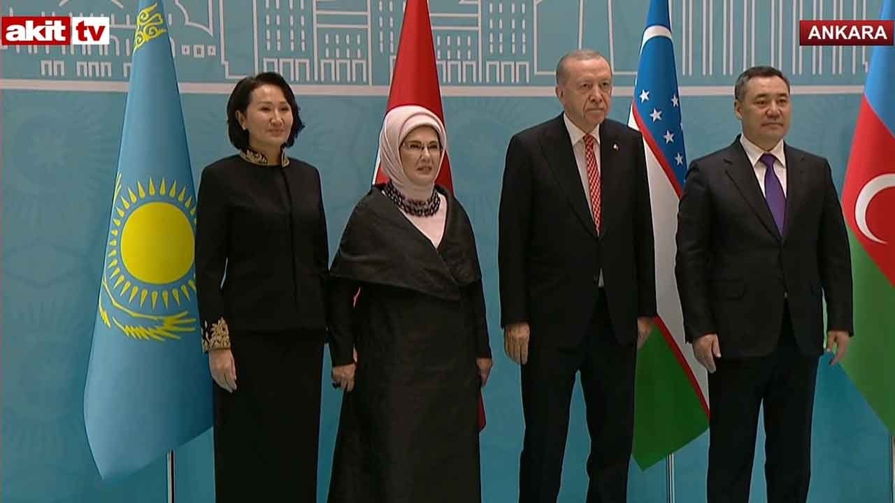 Foto - Cumhurbaşkanlığı Külliyesi’nde tarihi gece! Türk dünyası liderleri Beştepe’de bir araya geldi