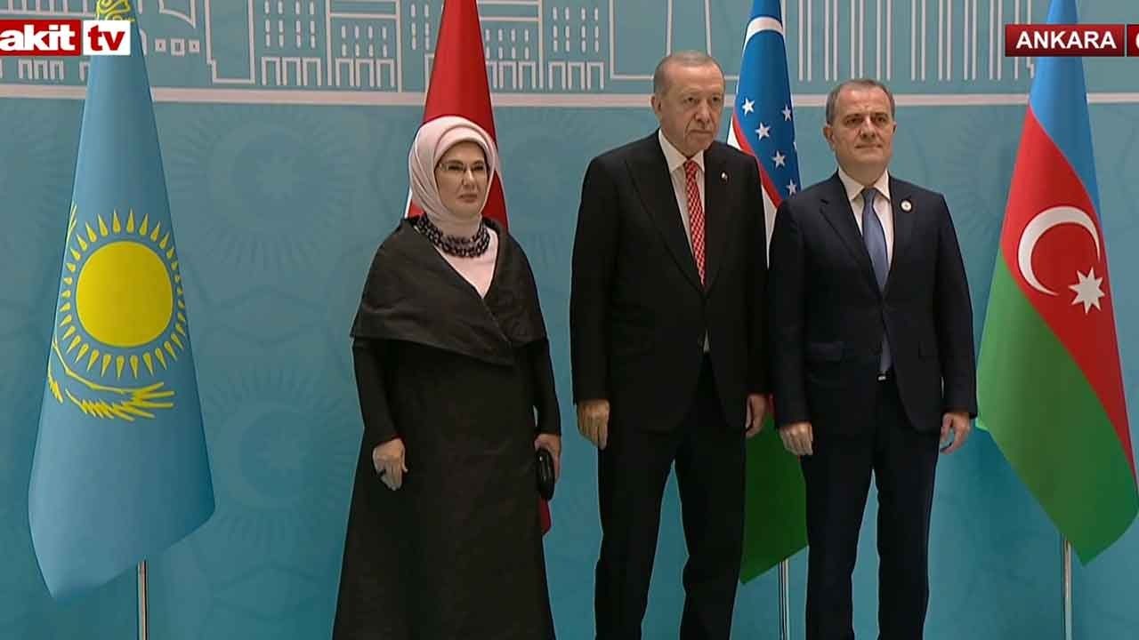 Foto - Cumhurbaşkanlığı Külliyesi’nde tarihi gece! Türk dünyası liderleri Beştepe’de bir araya geldi