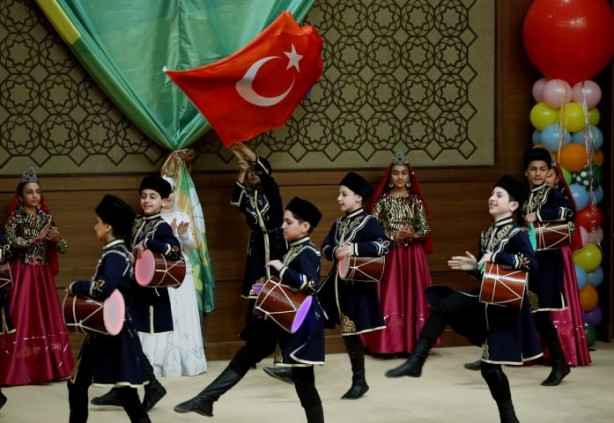Foto - Cumhurbaşkanlığı Külliyesi'nden renkli görüntüler