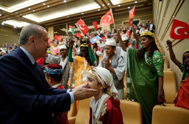 Foto - Cumhurbaşkanlığı Külliyesi'nden renkli görüntüler