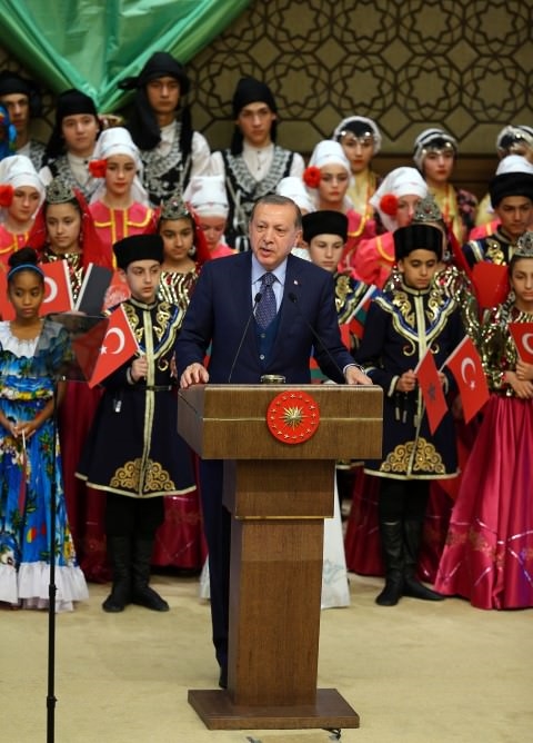 Foto - Cumhurbaşkanlığı Külliyesi'nden renkli görüntüler