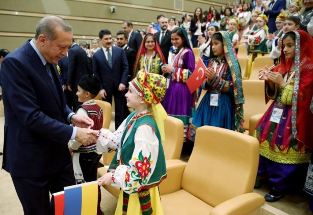 Cumhurbaşkanlığı Külliyesi'nden renkli görüntüler