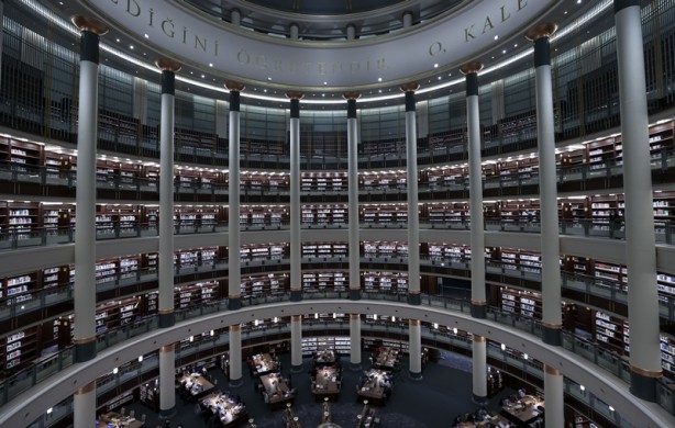 Foto - Cumhurbaşkanlığı Millet Kütüphanesi, öğrencilerden sahur vaktinde de yoğun ilgi görüyor