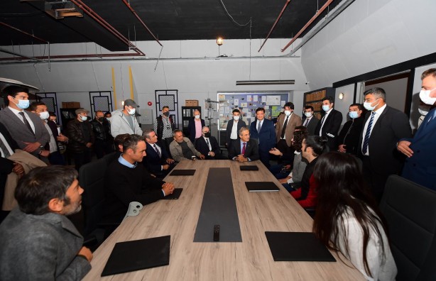 Foto - Cumhurbaşkanlığı Savunma Sanayi Başkanı'ndan 'Teşkilat'a ziyaret