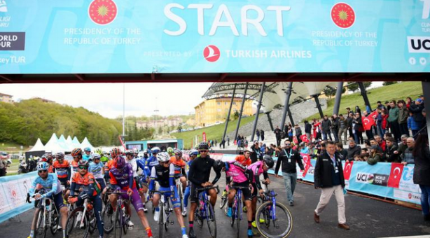 Foto - Cumhurbaşkanlığı Türkiye Bisiklet turu öncesi sürpriz yarışma! Haber verildi...