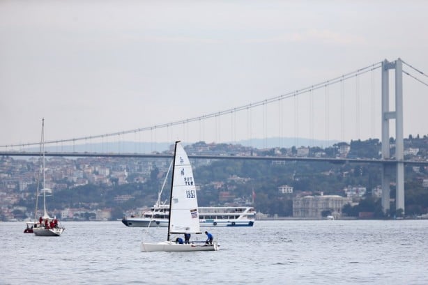 Foto - Cumhurbaşkanlığı Uluslararası Yat Yarışı, İstanbul Boğazı'nda başladı
