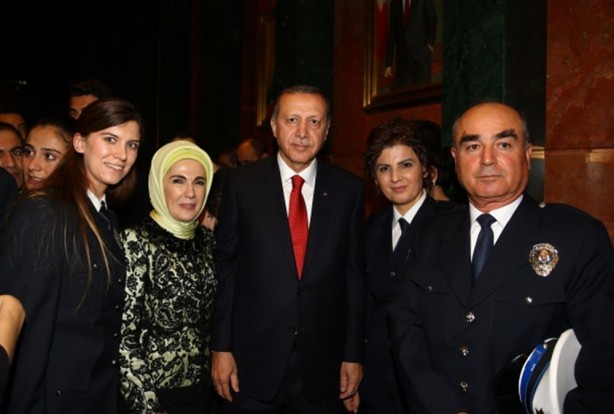 Foto - Cumhurbaşkanlığı'ndaki resepsiyona ünlü akını
