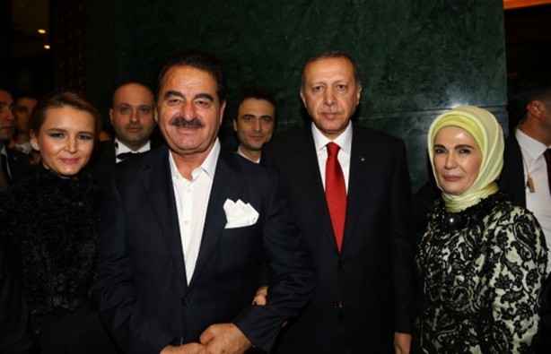Foto - Cumhurbaşkanlığı'ndaki resepsiyona ünlü akını