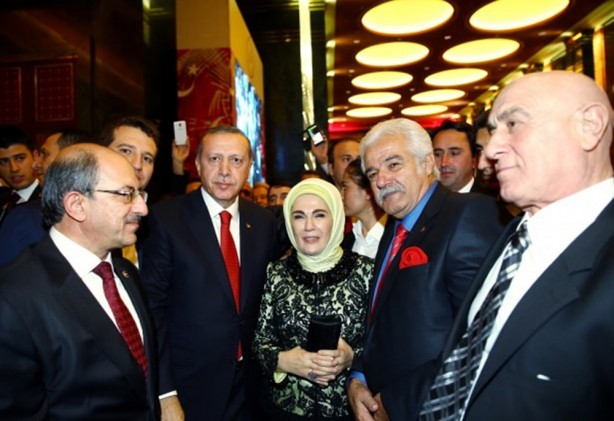Foto - Cumhurbaşkanlığı'ndaki resepsiyona ünlü akını