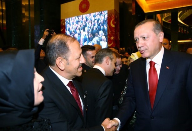 Foto - Cumhurbaşkanlığı'ndaki resepsiyona ünlü akını