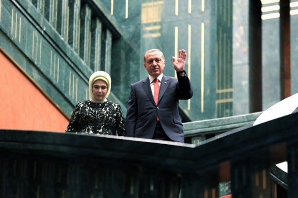 Foto - Cumhurbaşkanlığı'ndaki resepsiyona ünlü akını