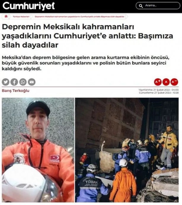 Foto - Cumhuriyet Gazetesi yine fena çuvalladı
